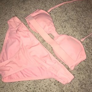 Forever 21 Swim Light Pink two-piece bikini